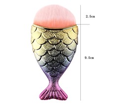 Косметическая кисть «Рыбка», 3D color