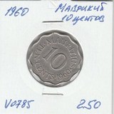 V0785 1960 Маврикий 10 центов