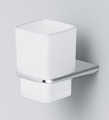 Стеклянный стакан с настенным держателем AM.PM INSPIRE 2.0  - A50A34300