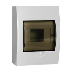 Щиток распределительный навесной Generica ЩРН-П-6, 6 модулей, IP41, пластиковый, белый