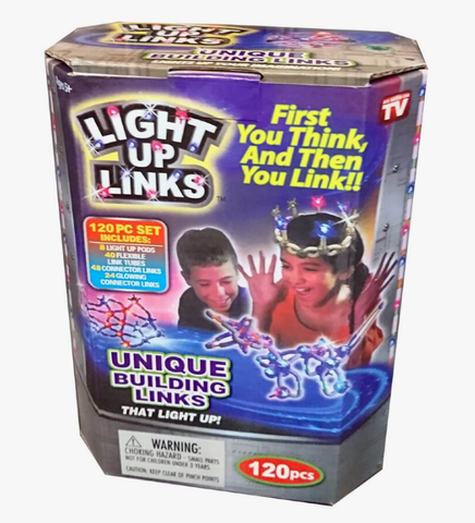 Светящийся конструктор Light Up Links 128 дет