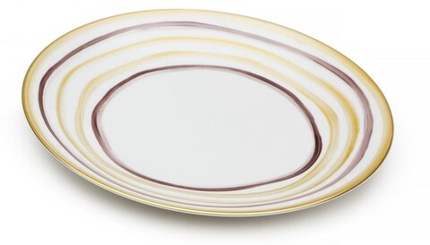 Тарелка для салата или десерта 21см Marie Daage Ondes