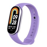 Силиконовый ремешок Silicon Loop для Xiaomi Mi Band 8 (Лавандовый)