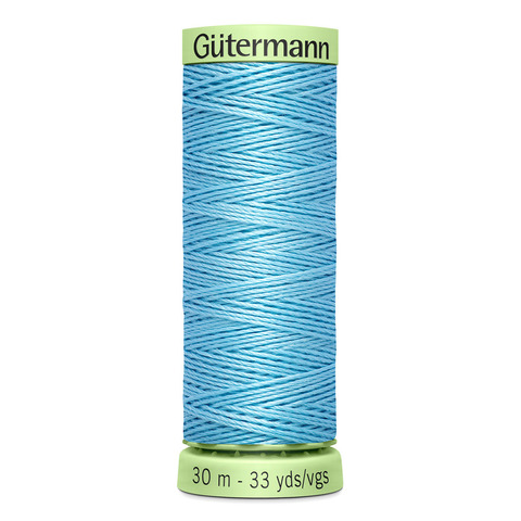 Нить Top Stitch 30/30 м для декоративной отстрочки, Gutermann, 196 бледно-лазурный