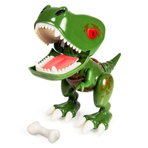 Интерактивный детёныш динозавра Зеленый ЗиРекс