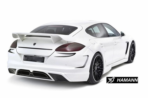 высокий спойлер Porsche Panamera 2010-2012г на багажник