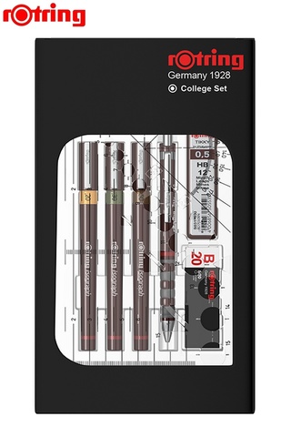 Набор изографов Rotring College Set, 0,20 mm / 0,30 mm / 0,50 mm (S0699370)