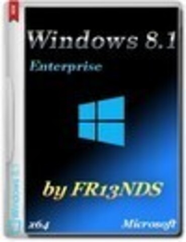 Windows 8.1 Enterprise (x64) v.6.3.9600 by Fr13nds x64 [2016, RUS]