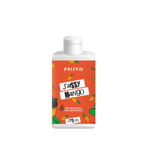 Гель для душа&Пена для ванны "Дерзкое манго" 275 мл