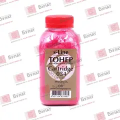 Тонер БУЛАТ s-Line iR-C1225M для Canon iR C1225 (Пурпурный, банка 130 г)