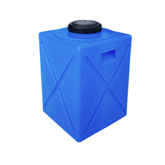 Ёмкость вертикальная 120л Политим 120 л. прямоугольный (440x440x655см;синий) - арт.560717