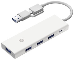Двойной разветвитель-концентратор 4-в-1 Xiaomi, USB C-A, USB 3.0 OTG для Macbook