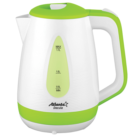 Чайник пластиковый электрический KATH-2376 (green)