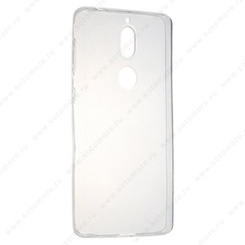 Накладка силиконовая ультра-тонкая для Nokia 7 прозрачная