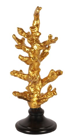 Скульптура Коралл 28см G&C Coral branch Gold