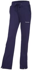 Женские теннисные брюки Tecnifibre Lady Cotton Pants - navy