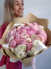 Букет ранунколесов PREMIUM