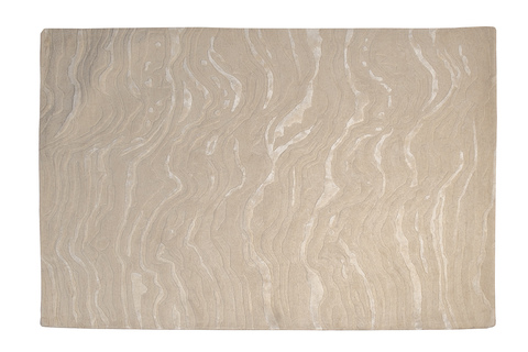 Ковер натуральный шерстяной 300x400см Garda Decor Pietra бежевый