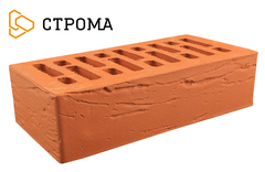 Кирпич лицевой СТРОМА Красный Рустик