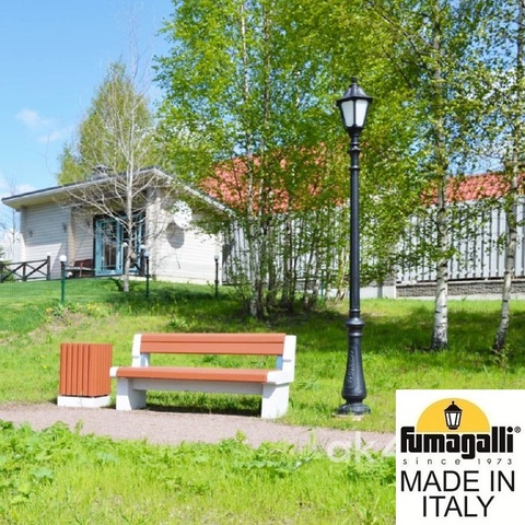 Парковый фонарь Fumagalli NOEMI E35.202.000.AYH27