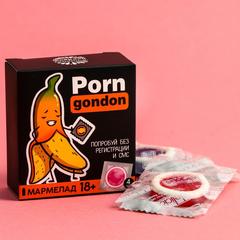 Мармелад в форме презервативов «Porn», 9 г. х 4 шт.