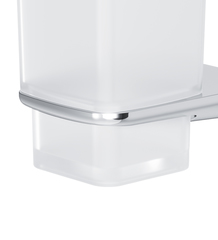 Стеклянный стакан с настенным держателем AM.PM INSPIRE 2.0  - A50A34300