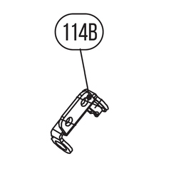 Запчасть №114B для HGSR. Крепление подвесного крюка
