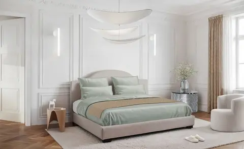 Постельное белье 1.5 спальное Mollen мятное