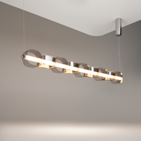 Подвесной светодиодный светильник Maytoni Ritmo MOD381PL-L45CH3K