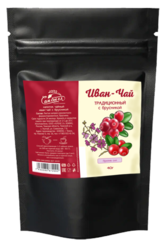 Иван-чай ферментированный с Брусникой / 40 г / дой-пак / ТМ Сам бы ел