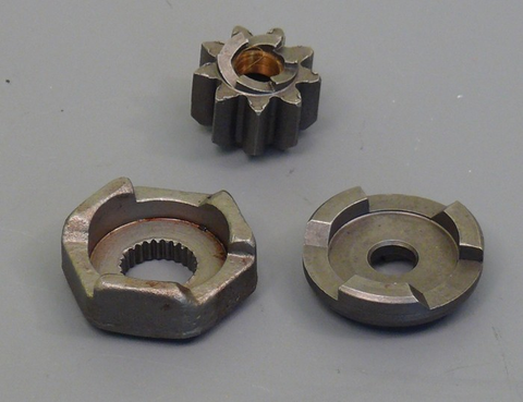 Привод кикстартера + храповик (компл.) Suzuki  CN