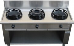Плита газовая напольная с 3 конфорками Casta CC/03.3C