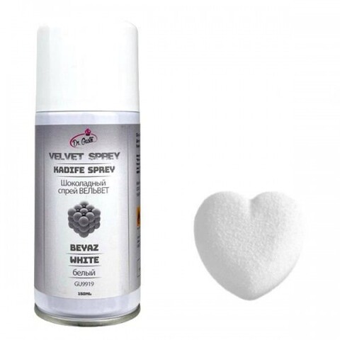 Велюр спрей Dr Gusto Velvet (цвет белый) 150мл