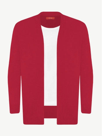 Кардиган с планкой из экохлопка