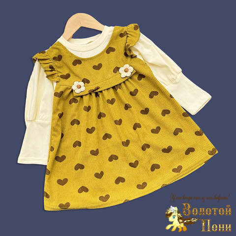 Платье трикотаж детское (1-4) 251112-R6001