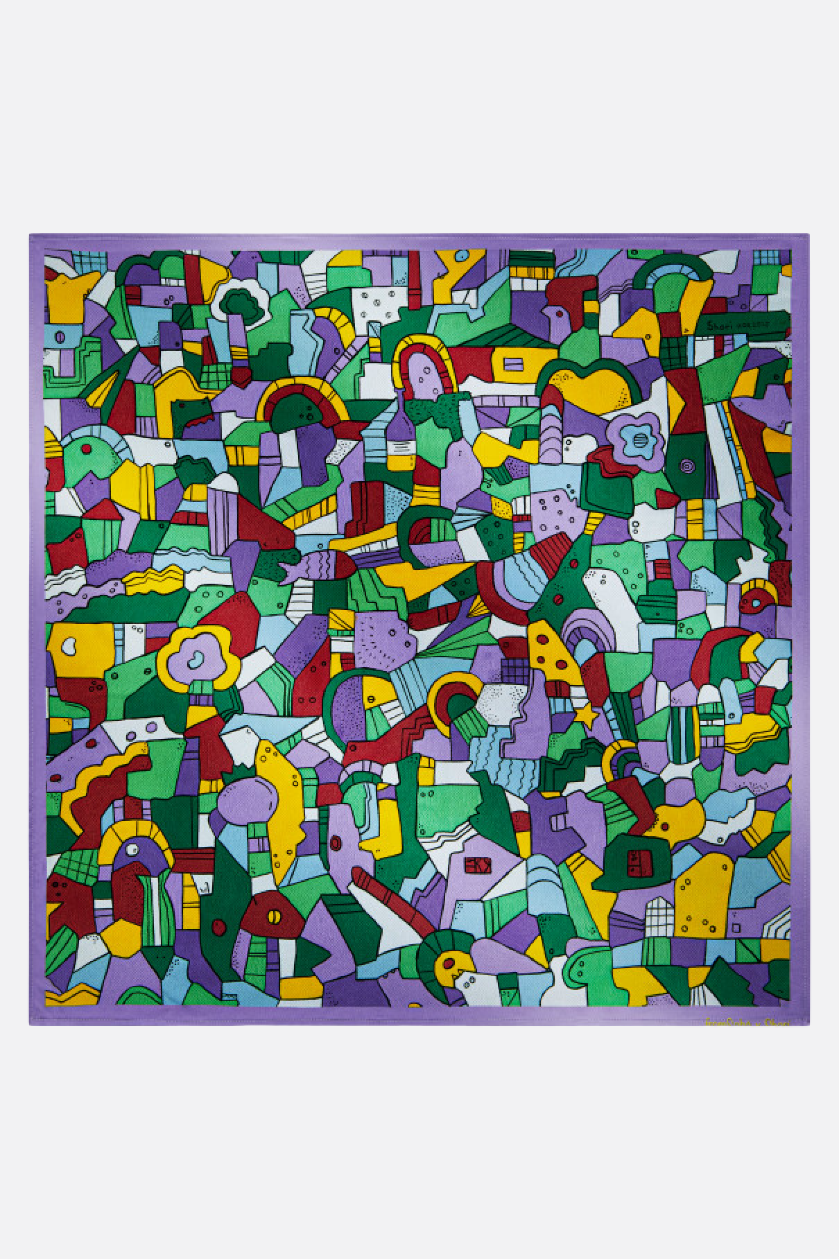 Платок drop#30