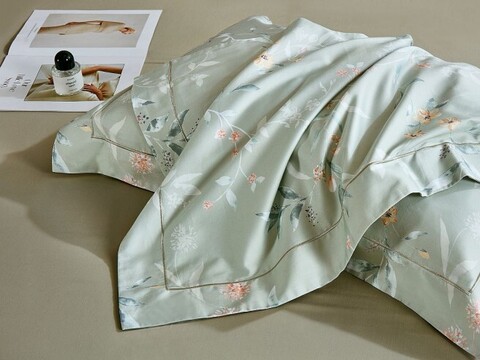 Постельное бельё Asabella 2314-6 египетский хлопок Premium (евро) - купить 1