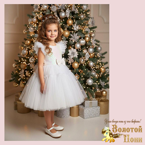 Платье нарядное на корсете (3-6) 251204-W2124