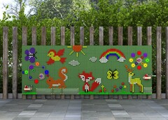 STEM Стена основание для улицы 800 x 1200