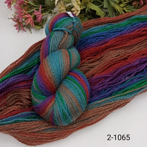 Дундага 6/2 шерсть секционного окрашивания 02-1065