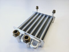Теплообменник битермический для FERROLI Domina F24Pro (арт. 398063870)