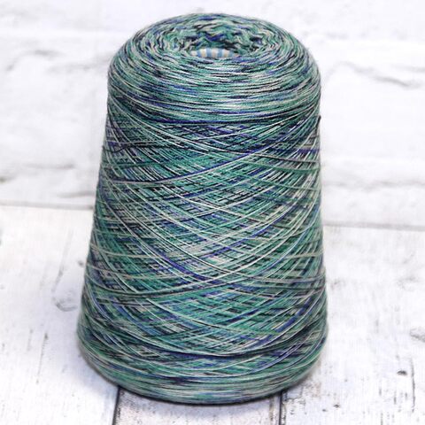 Меринос Missoni 2/60 сине-зеленый, секционный