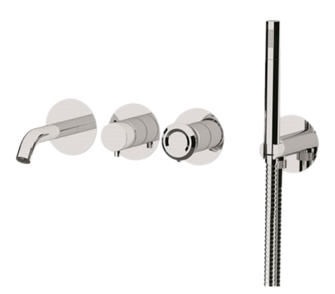 Remer ET53D2PWB Смеситель для ванны Remer Element ET53D2PWB