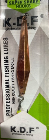 11 Блесна зимняя KDF Bergos 130-8008 3,3 гр 50 мм цв copper