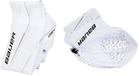 Блин с ловушкой BAUER S23 GSX JR FullRight бел/бел