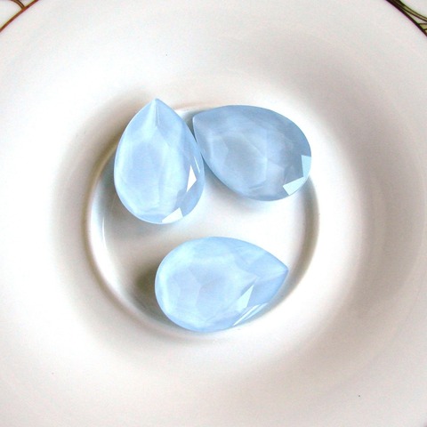 Капли 30*20 мм Светло-голубой / Powder Blue