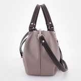 Сумка Саломея 607 наппа тауп + шоколад