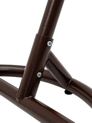 Кресло подвесное кокон с подушкой - Коричневый - купить 3