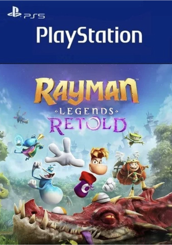 Rayman Legends Retold (для PS5, интерфейс и субтитры на русском языке) [услуга выкупа игры в аккаунт PSN UA]