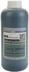 Чернила пигментные DCTec iPF500MK(p) для плоттеров Canon iPF605, iPF650, iPF670, iPF750, iPF770 Matte black (черный матовый) 1000 мл (Серия 197358)